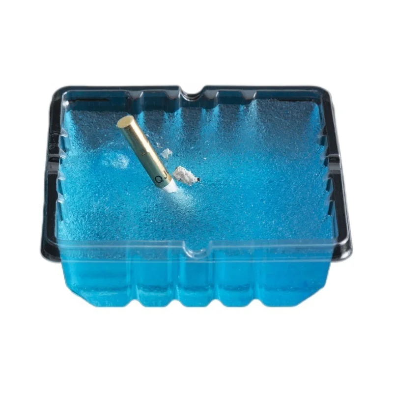 Hotel bar Office Cigarette Cigar Ashtray Disposable Gel Ashtray, Multi-purpose Disposable Ashtray clear Plastic