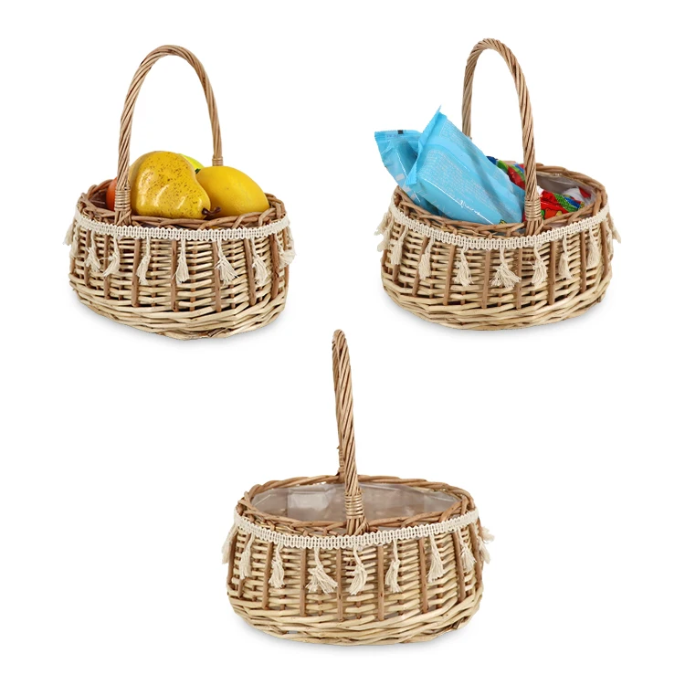 Christmas small gift basket idea hamper gift basket container empty supplies gift baskets in bulk wicker