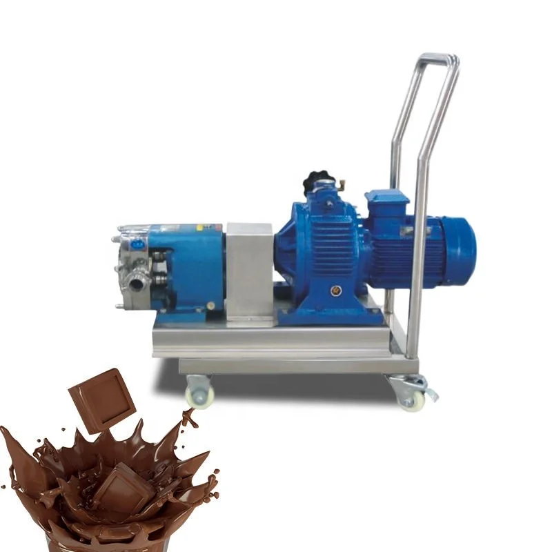 Automatic Chocolate Rotary Lobe Pump Cheese Sauce Transfer Pump