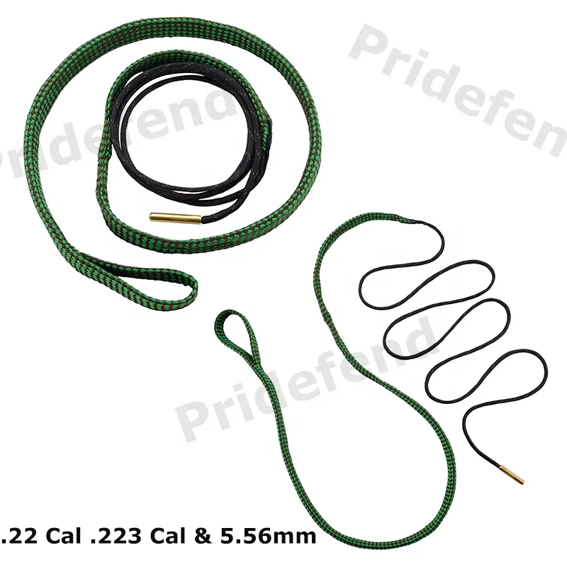 Firearms Guns Accessories Handgun 12 Gauge Gun 9 mm Rifled Barrel 30 Bore 22 40 45 Caliber Gun Cleaning Rope Brass Bursh