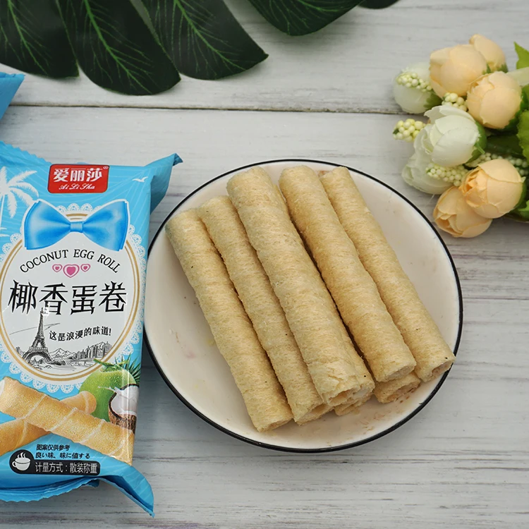 Не индонезийский тайский соленый бисквит вафельный