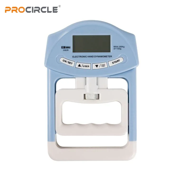 ProCircle Digital Hand Dynamometer Grip Strength Meter Usb Lcd Screen Hand Grip Dynamometer