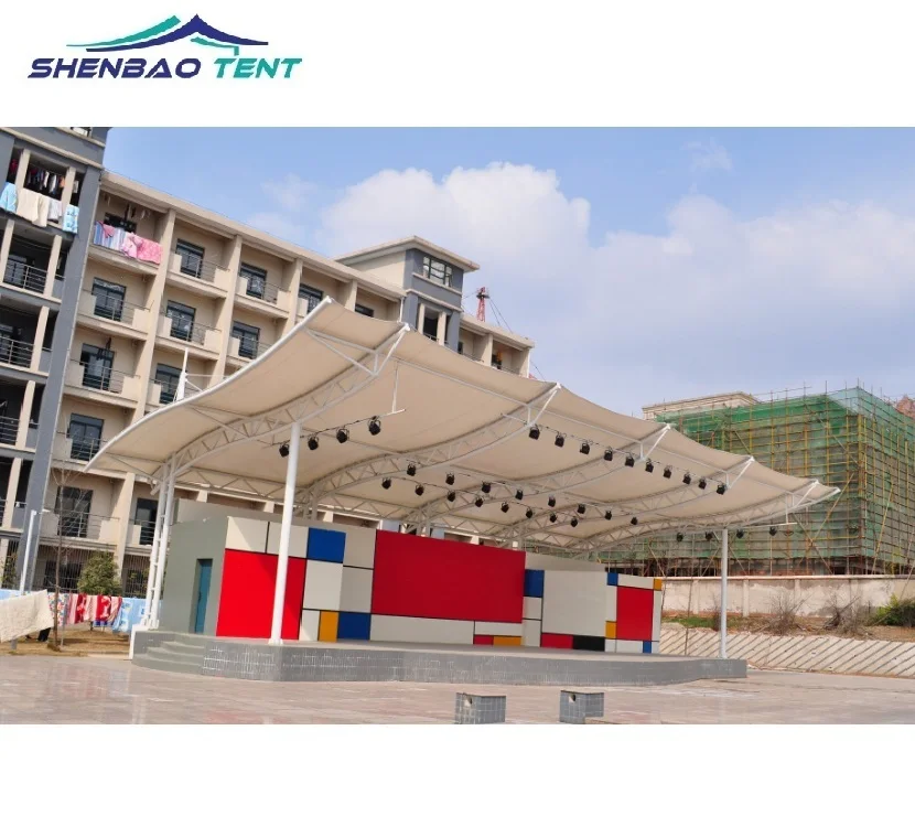outdoor factory large fabric tensile membrane marquee tents dome shape tents