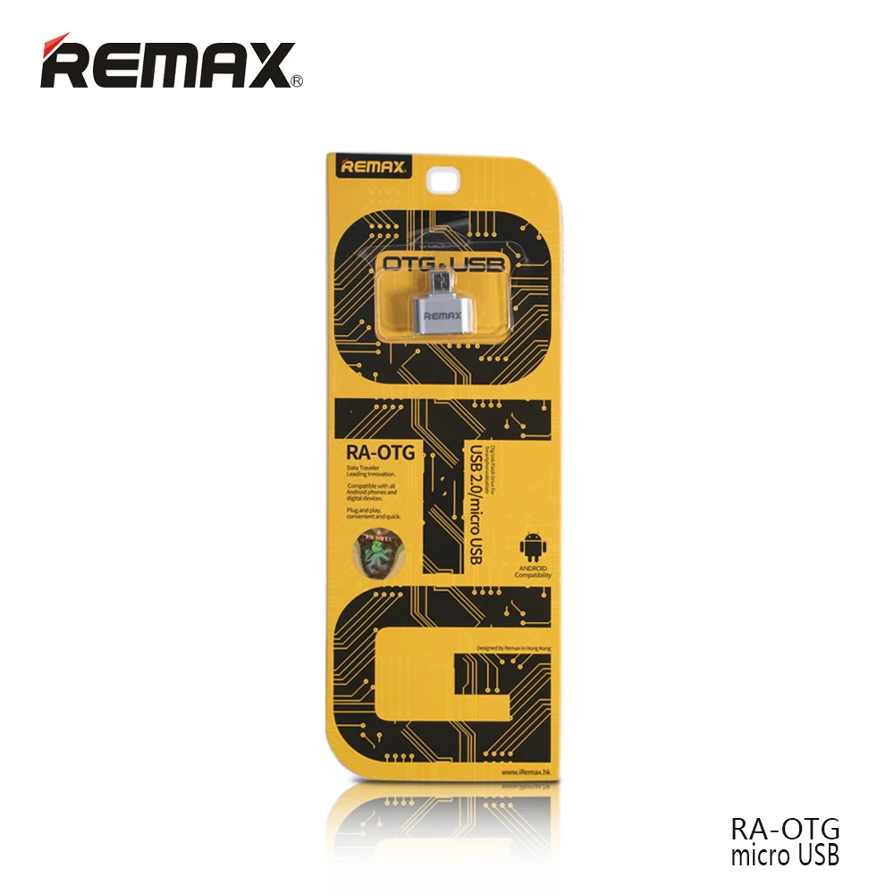  Remax Ra-otg хит продаж Micro Type C к Usb зарядное устройство Otg