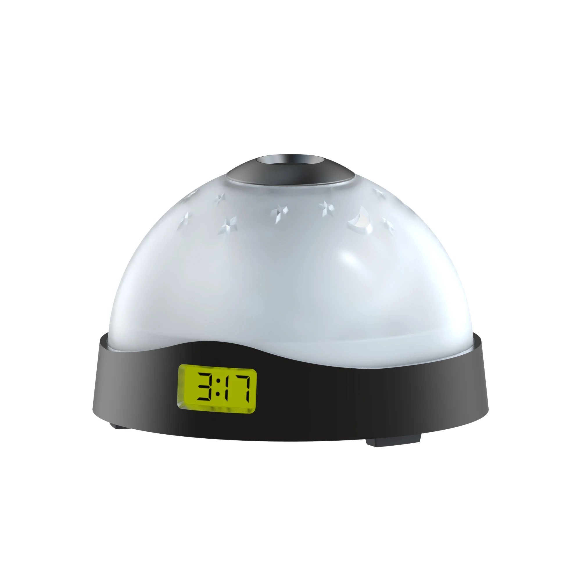 BSCI проверенные Светодиодные проекционные часы Aura с подсветкой пробуждения, цветной проектор звездного неба, будильник для детей, домашний декор, подарки