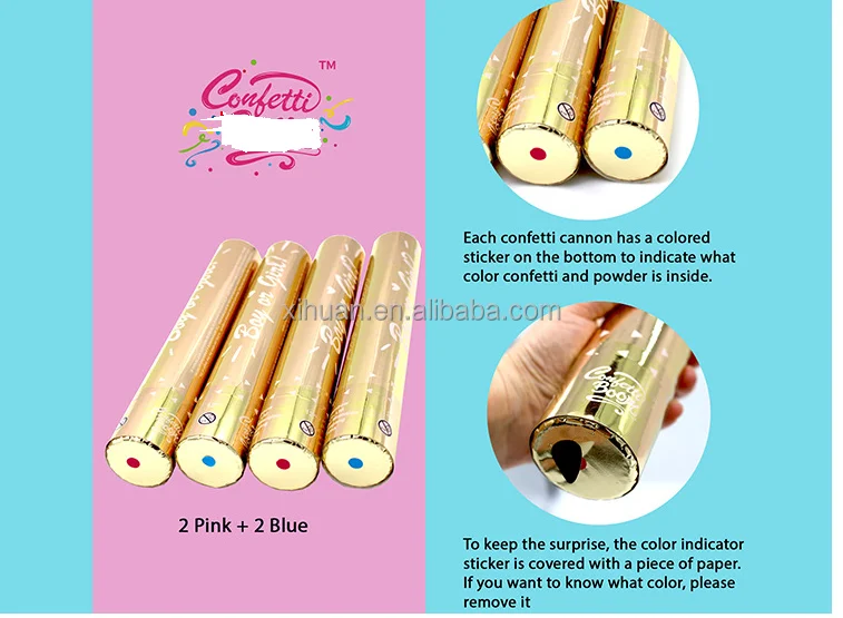 Rectangles Confetti Electric Wedding Machine Gender Reveal Cannon  for Nightclub with Paper Electric Party Christmas Print OEM