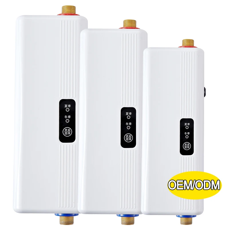 Top Seller Products High Quality Small Size Plastic Body Wash Basin Tankless Geyser Instant Electric Hot Water Heater for hand