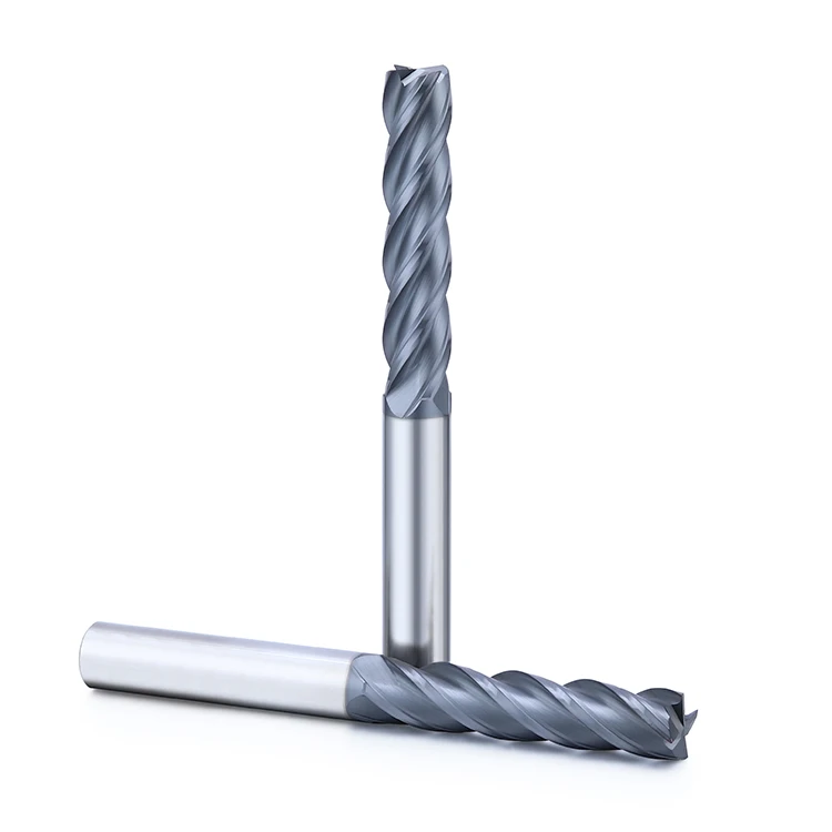 BKXE High Efficiency Processing 16 Hours Solid Carbide Milling Cutter Carbide End Mill for Steel