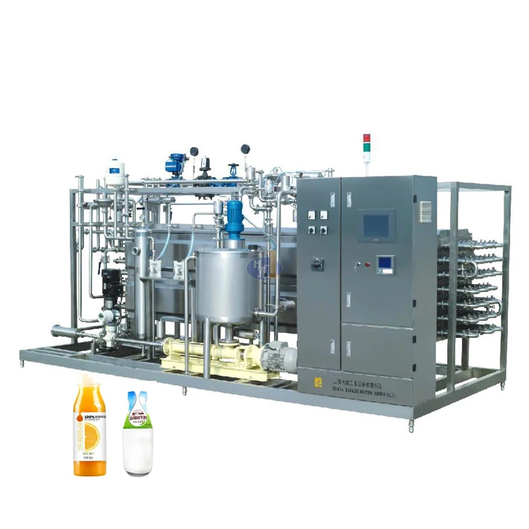 Dairy  Plant Equipment UHT milk filling machine with PE bottles