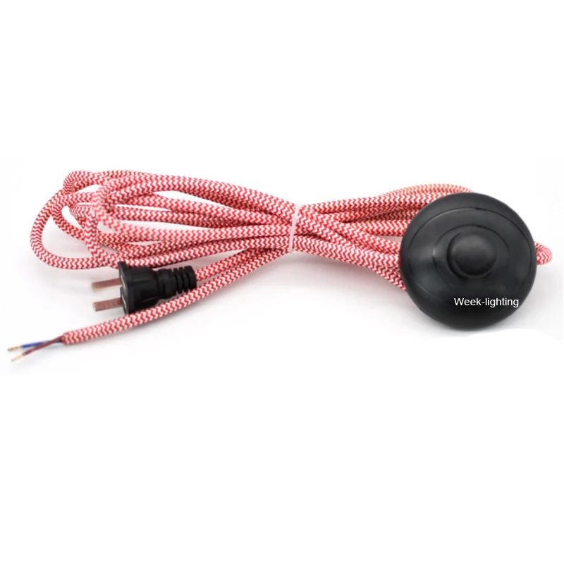 Лидер продаж цветной удлинитель переменного тока 1 5 м европейский стандарт vde с ножным переключателем Европейский кабель электропитания