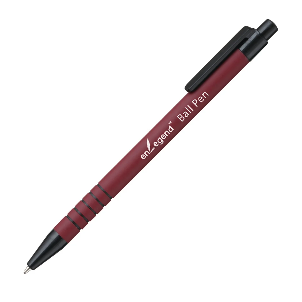 OEM Rubberized Ballpoint Pen, Classic Style with Private Label for Custom Promotional Stationery