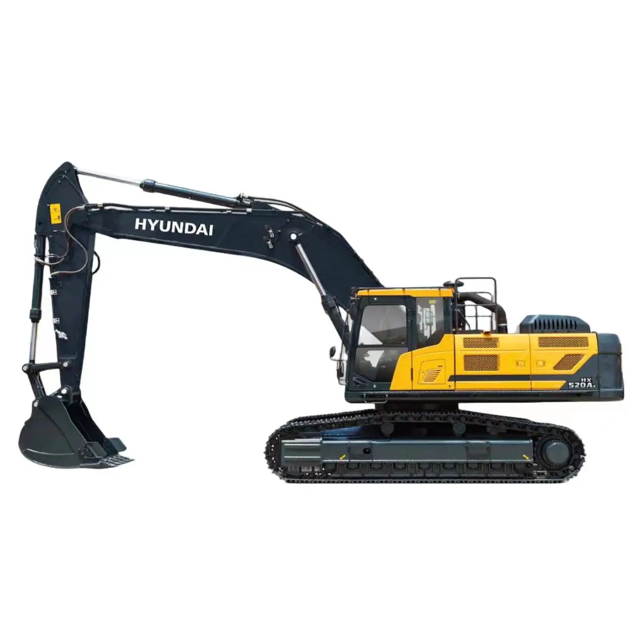 Korea surplus used mining equipment heavy duty 50 ton Hyundai excavator 485 520 good quality