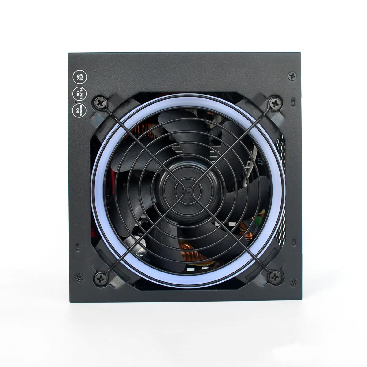 2021 новый RGB блок питания полный модуль питания 750W блок питания ATX пк компьютер 80 плюс блок питания, украшенное мозаикой из драгоценных камней, 12 см RGB вентилятор