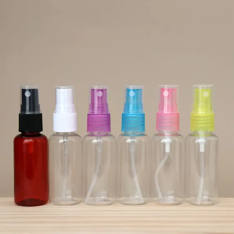 Empty 30ml 50ml 60ml,80ml 100ml  120ml 150ml  250ml 500ml transparent plastic bottle with spray pumb