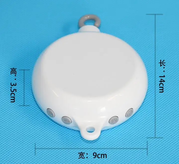 Factory Price Baby Crib Mobiles Bed Bell Toys Baby Crib Hanging Toy for Newborns Animal Melody White Customized Decorations Wall