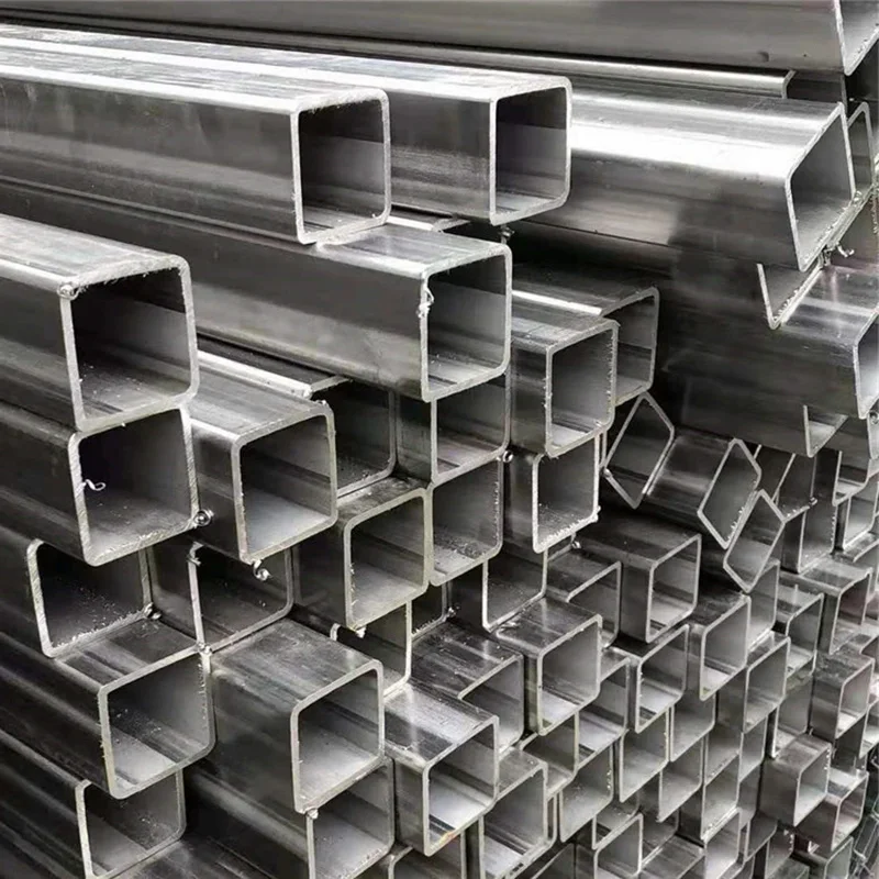 75x75 300 Series Stainless Steel Square Pipe Welded with ERW Line 2B Surface Finish Cut & Bended Processing Service GB Standard