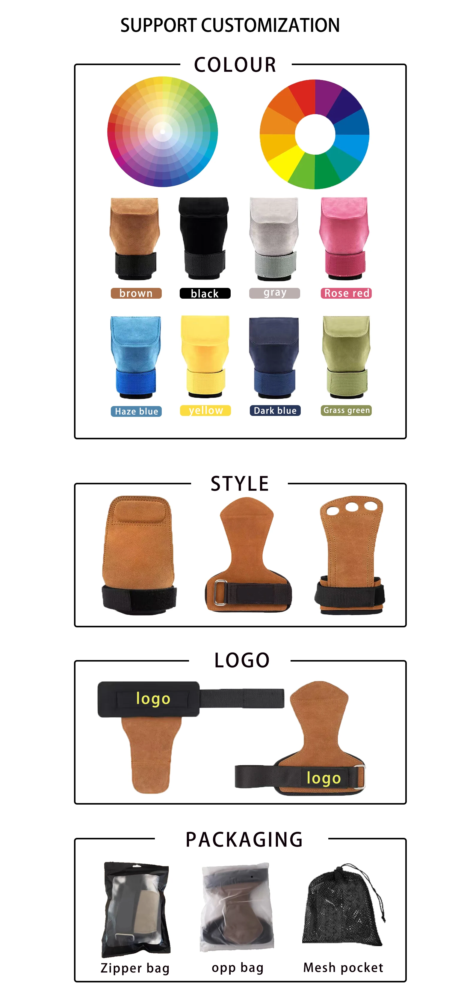 NQ SPORTS Grips For Gymnastics Weight Lifting Brace Support Hand Wholesale Wraps Gym Wrist Palm Guard Protector