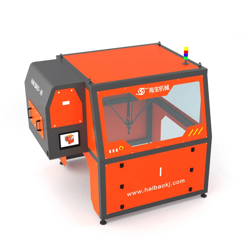 Fully automatic AI grabbing robot PET bottle plastic metal PP bottle sorting High purity intelligent for domestic waste