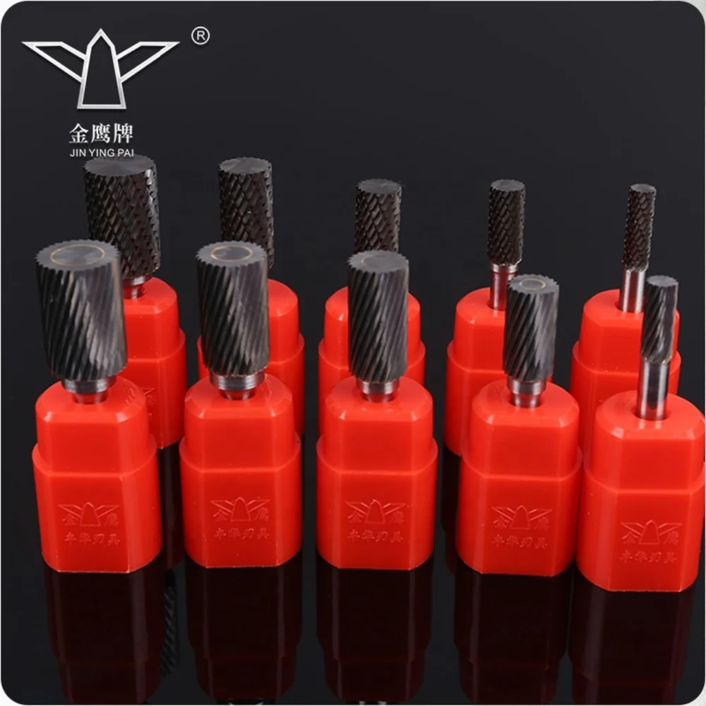  6mm shank 10pcs rotating burrs carbide file