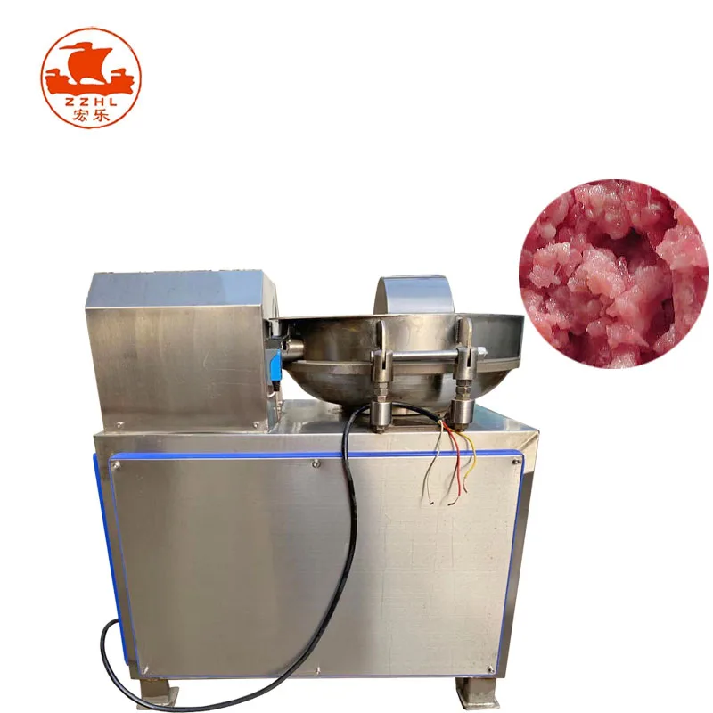 Industrial Meat Grinder Machine Blender Mixer / Multifunctional Meat Bowl Chopper Cutter for Sale