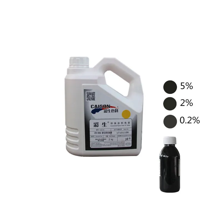 
Liquid chemicals Black pigment color dispersion for colouring 