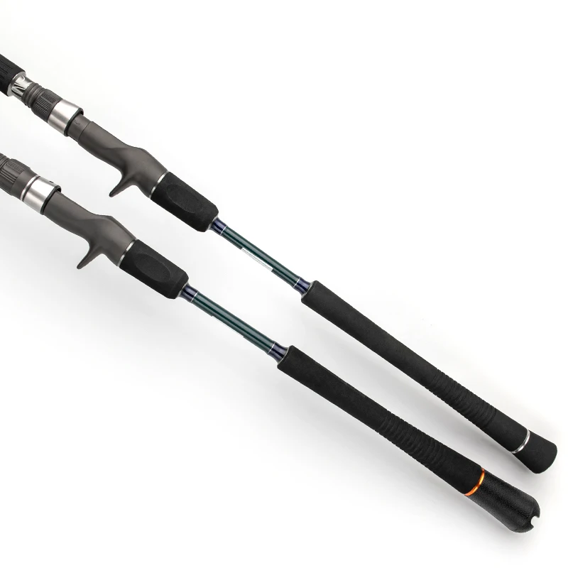 Ecooda ECBJ Cyan Blue Series Fuji Jigging Rod Spinning and Overhead jigging Full Carbon Rod Blank Fishing Jigging Rod Sea