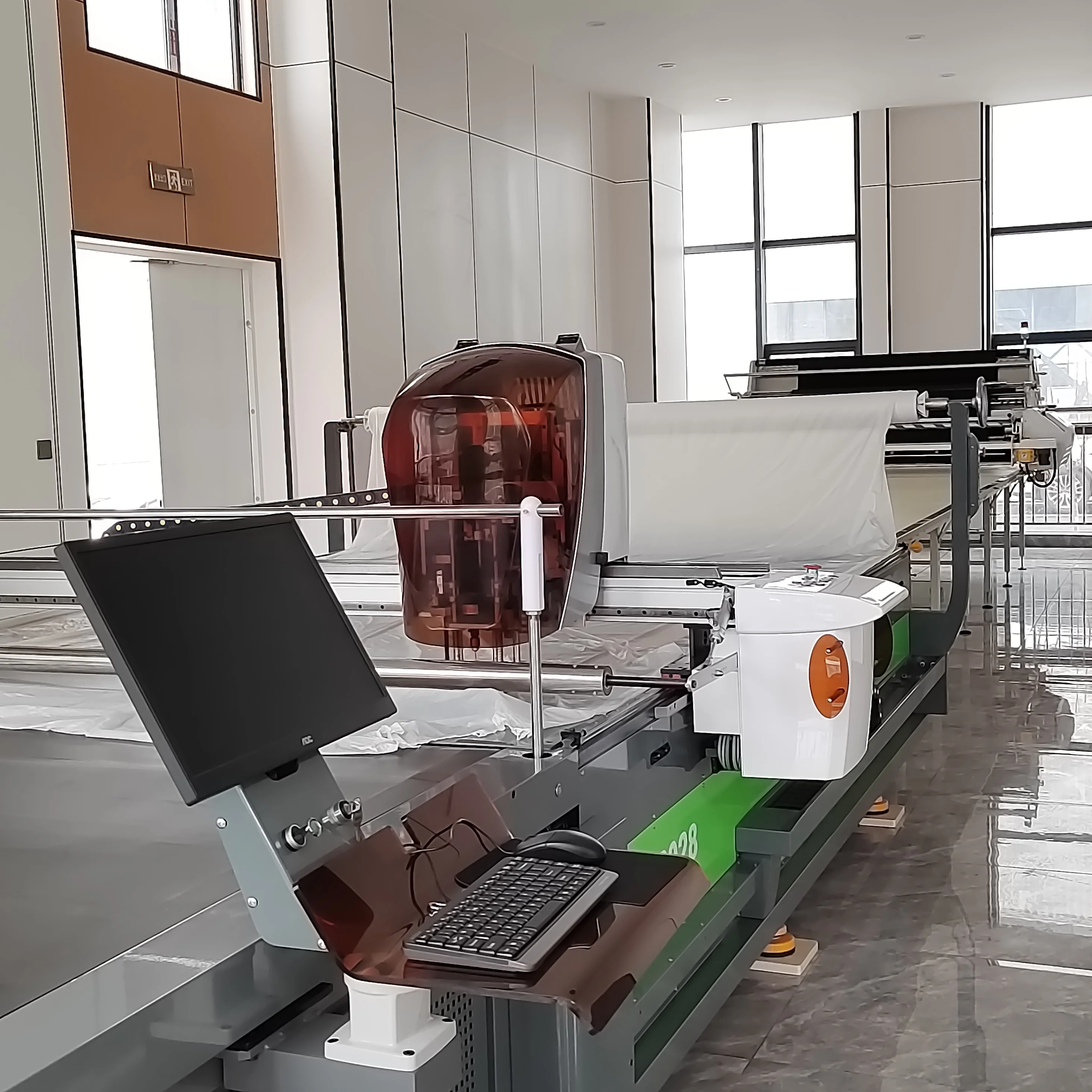 Industrial Garment high speed fabric spreading machine with dual-function