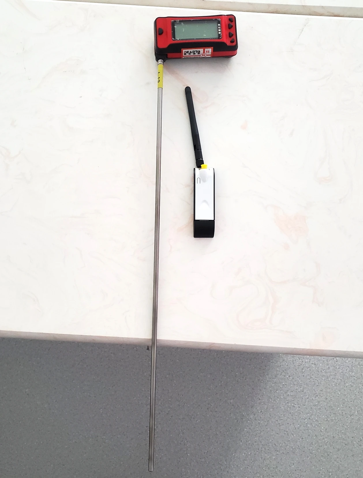 Manufactory price Platinum resistance Pt100 probe digital thermometer with wireless communication