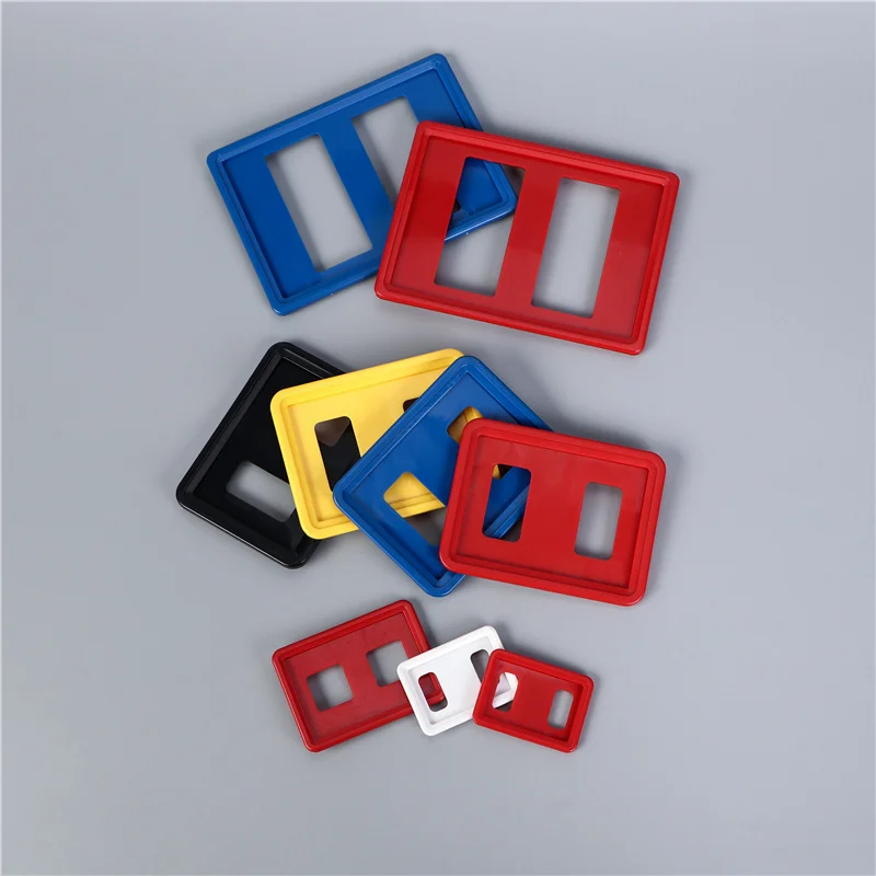 A4 POP poster price label holder advertising sign display stand plastic poster frame stand for Supermarket Display