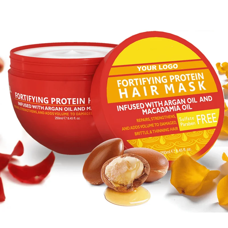 Honey Intensive Hair Mask, Containing Royal Jelly and Herbal Fermented Extracts, Providing Nutrition to Dry and Damaged Hair