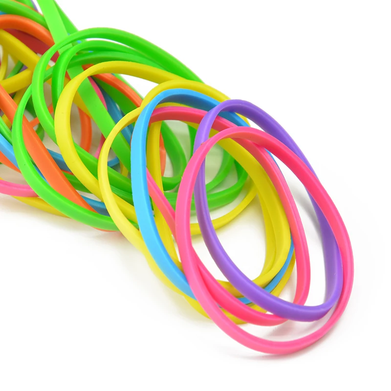 Durable Natural Strong High-temperature Stability TPR Rubberbands Rubber Band For  School Home Office Stationary