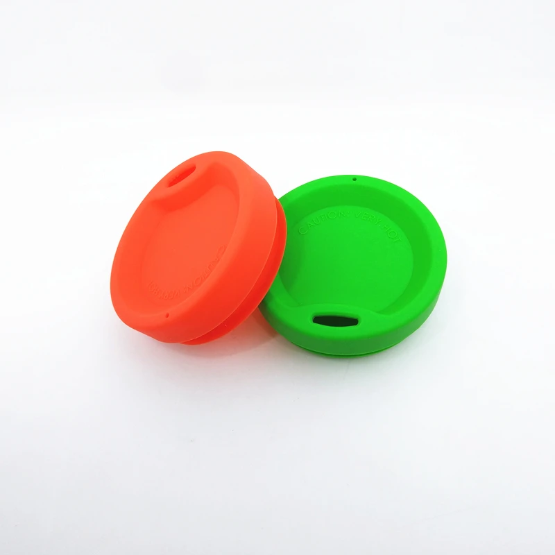 Custom bpa free silicone cup lid colorful silicone stretch lids