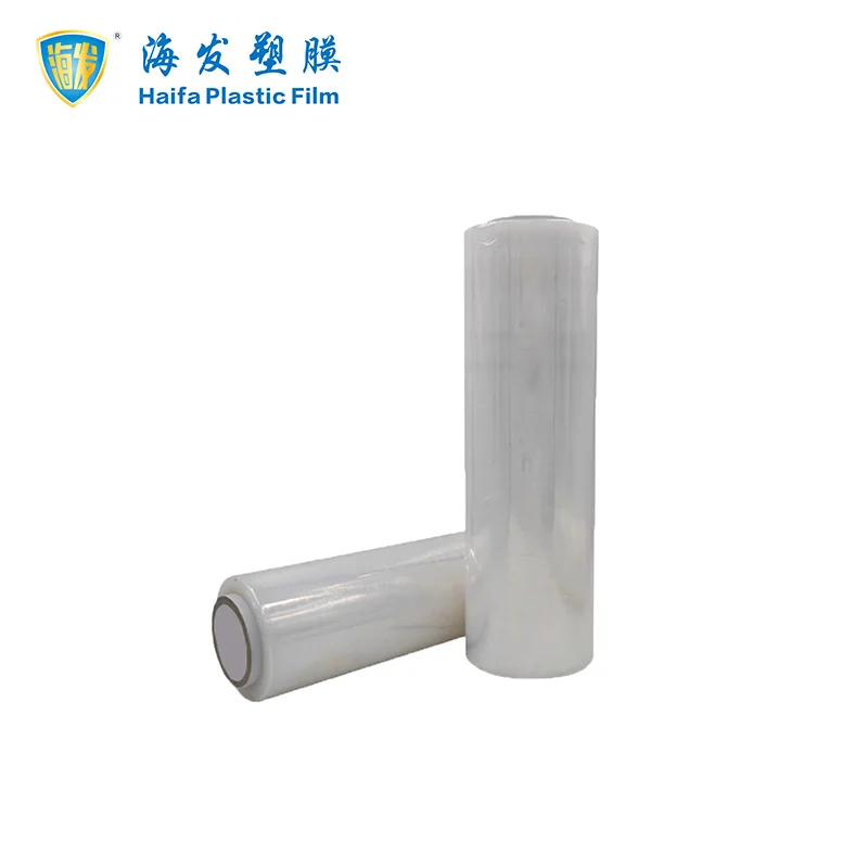 Manufacture Plastic PE Transparent Cling Wrap Film with Various Adhesion