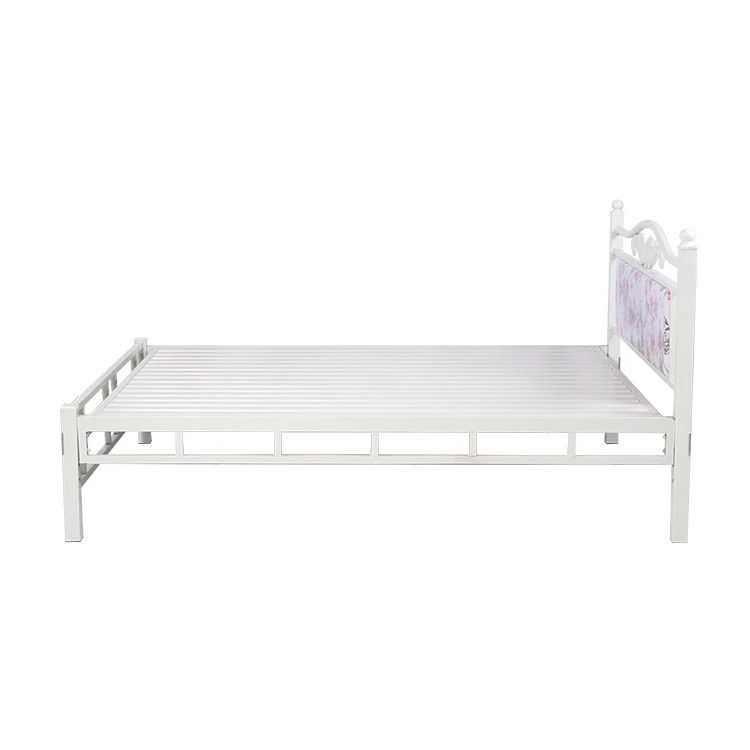 Modern School Cheap Wrought Iron Metal Beds Student Adult Double Deck Frame Bunk Bed