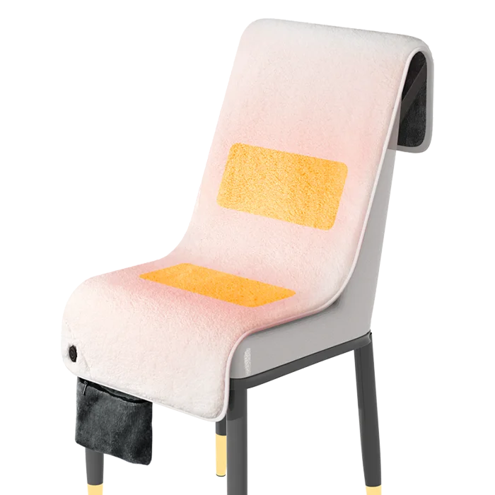 Anjuny  Seat Pad 3 Heat Levels for Chair Sofa Couch Camping Traveling Soft Machine Washable Heating Cushion