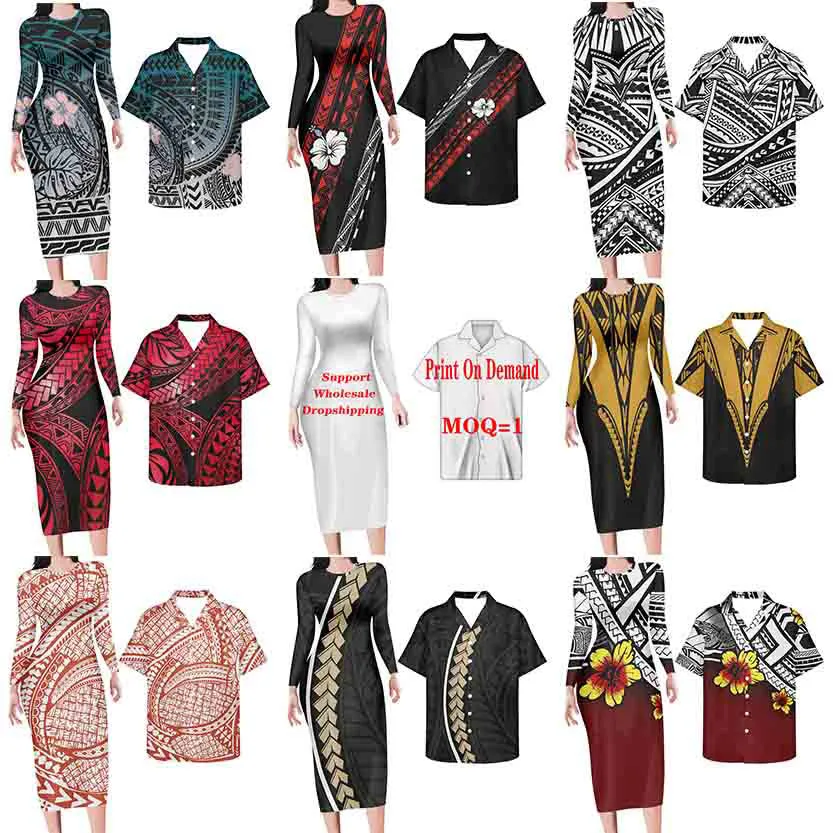 Tonga 7xl Plus Size Dresses For Fat Women Bodycon Maxi Straight Fit Pencil Casual Dresses Fashion Party Club Long Sleeve Dresses