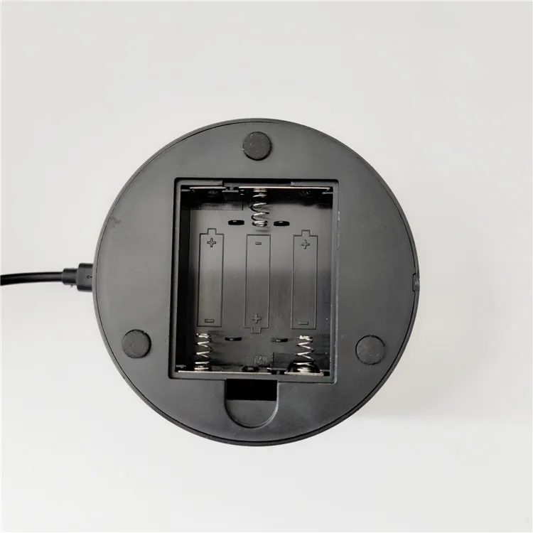 Modern Black USB Cable Remote Switch 3D Acrylic Night Light LED Lamp Base for Home Bedroom Decoration