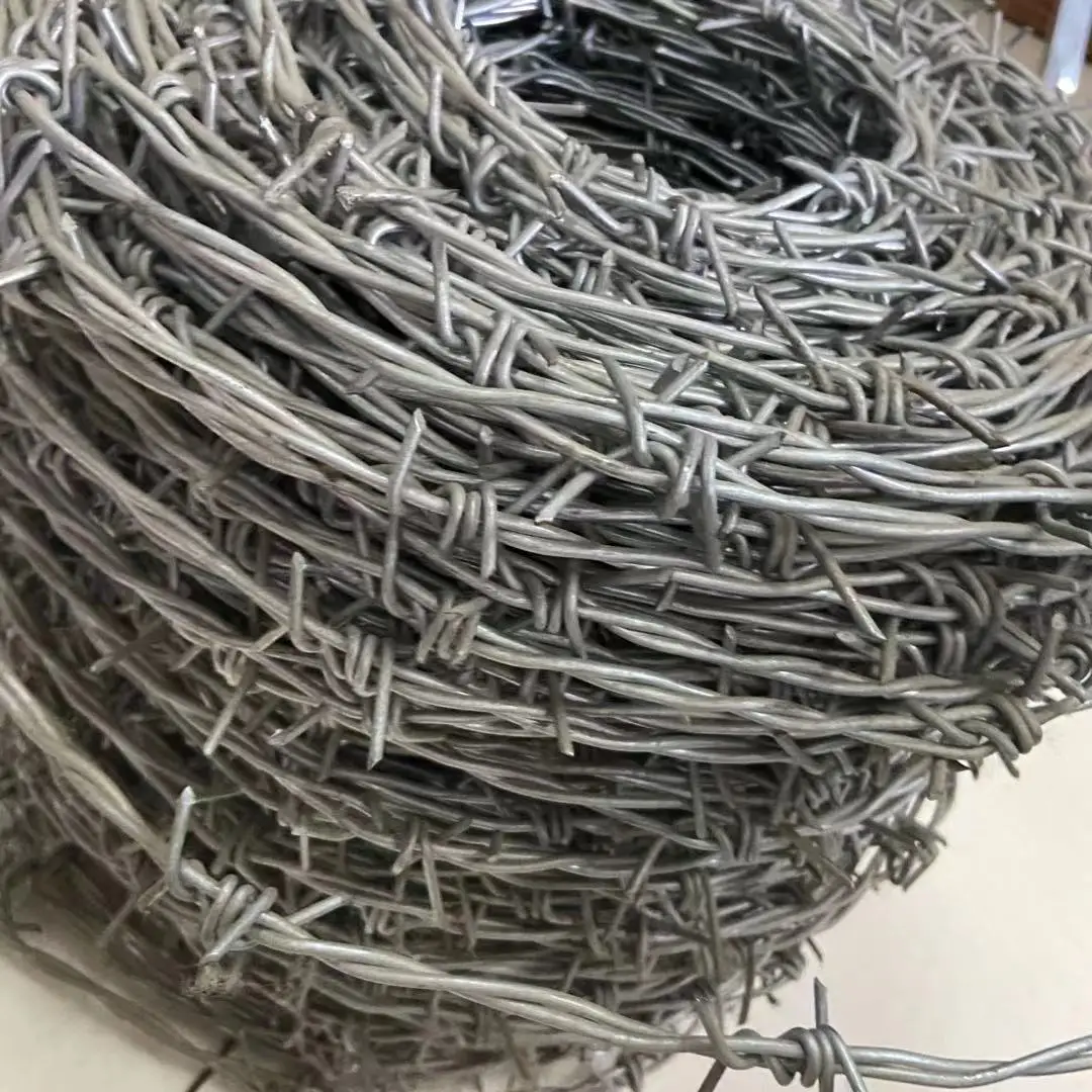 factory direct sales of good quality galvanized barbed iron wire