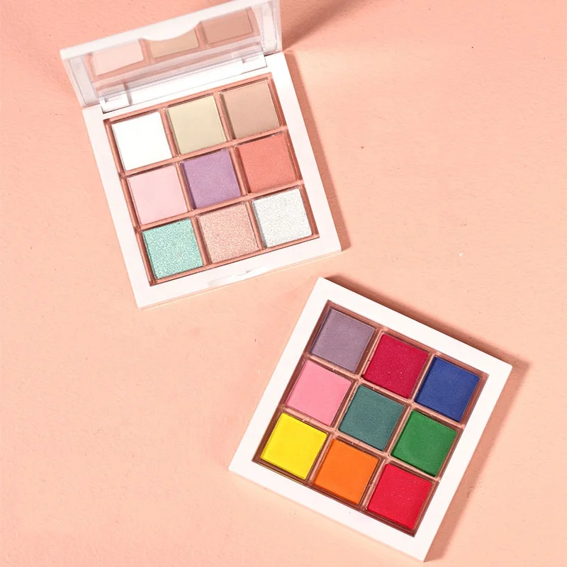 Wholesale 9 color solid magic mirror powder for nails art decoration soft light gradient nail powder manicure chrome powder