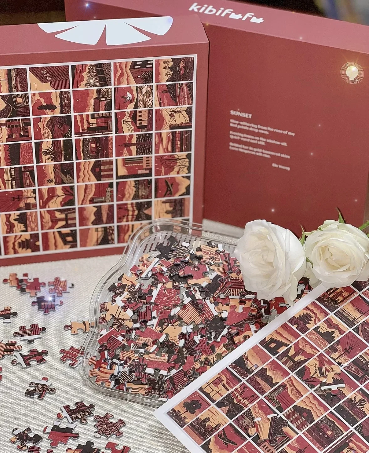 Personalized 100 500 1000 pcs Puzzle Custom Picture Printed OEM Unique Jigsaw Puzzles Manufacturers For Adults Kids High Quality