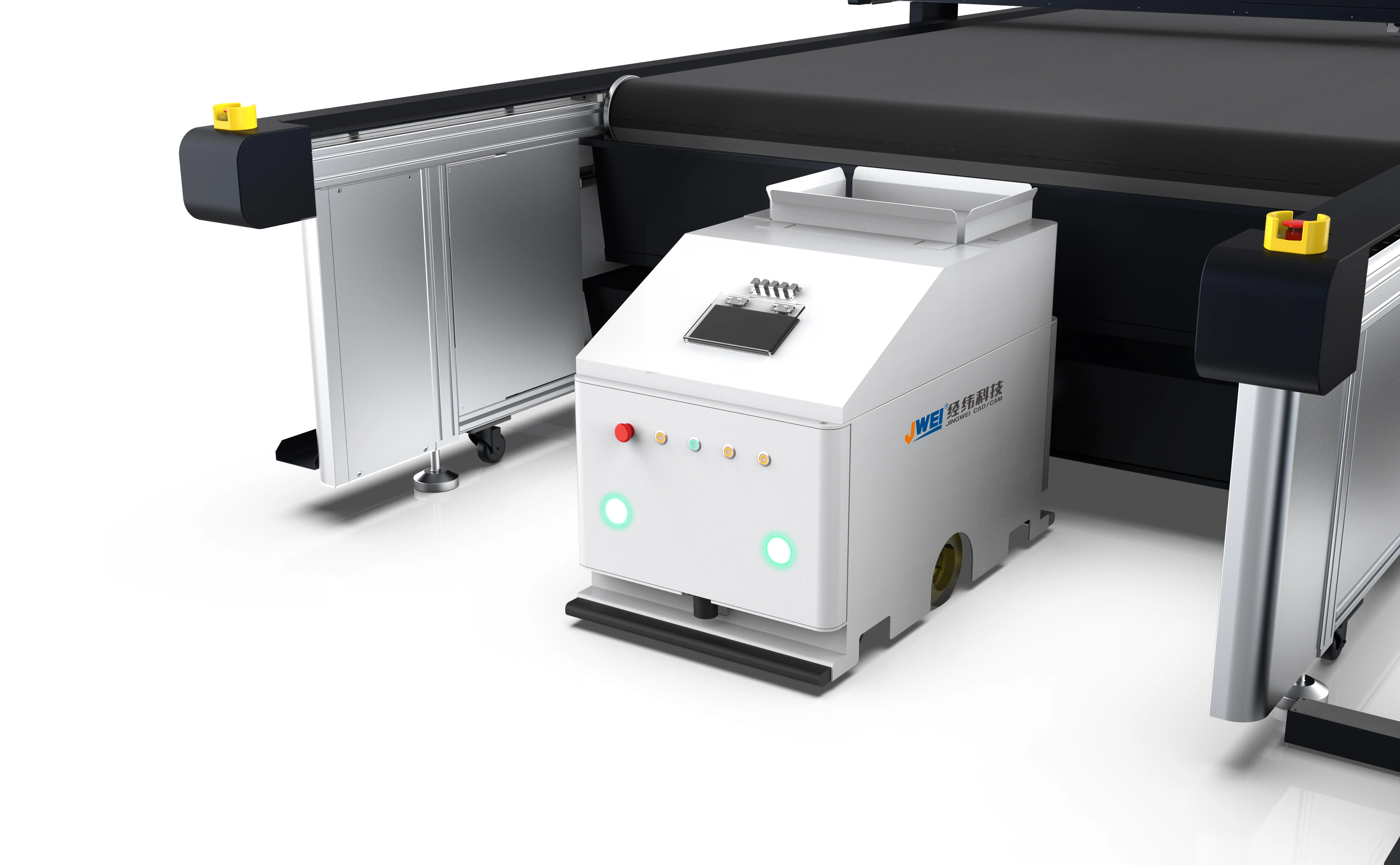 New FHD08-4516-PM  flatbed plotter with round knife is suitable customized suits shirts uniforms