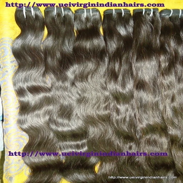 Натуральные человеческие волосы класса 12A, выровненные с кутикулой, волнистые пучки, необработанные бразильские человеческие волнистые волосы