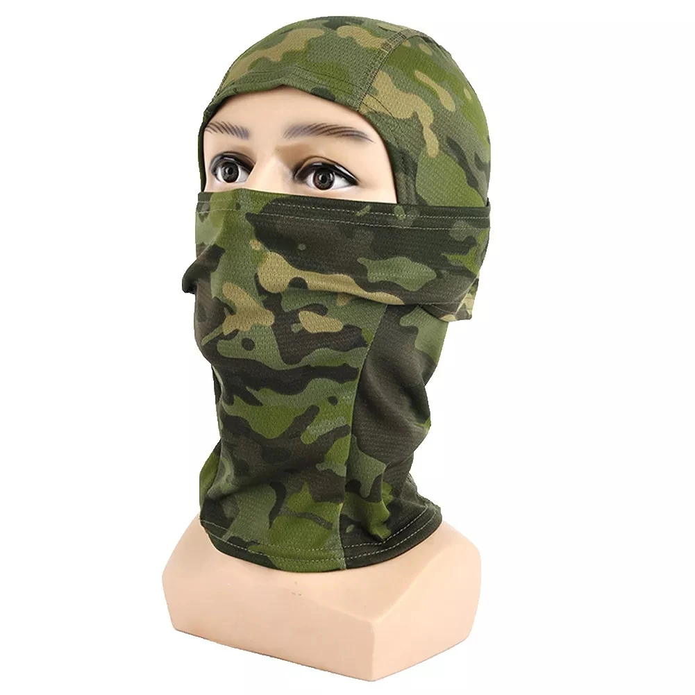 Hot Sale Headgear Scarf Camouflage Full Face Helmet Tactical Outdoor Operation Balaclava