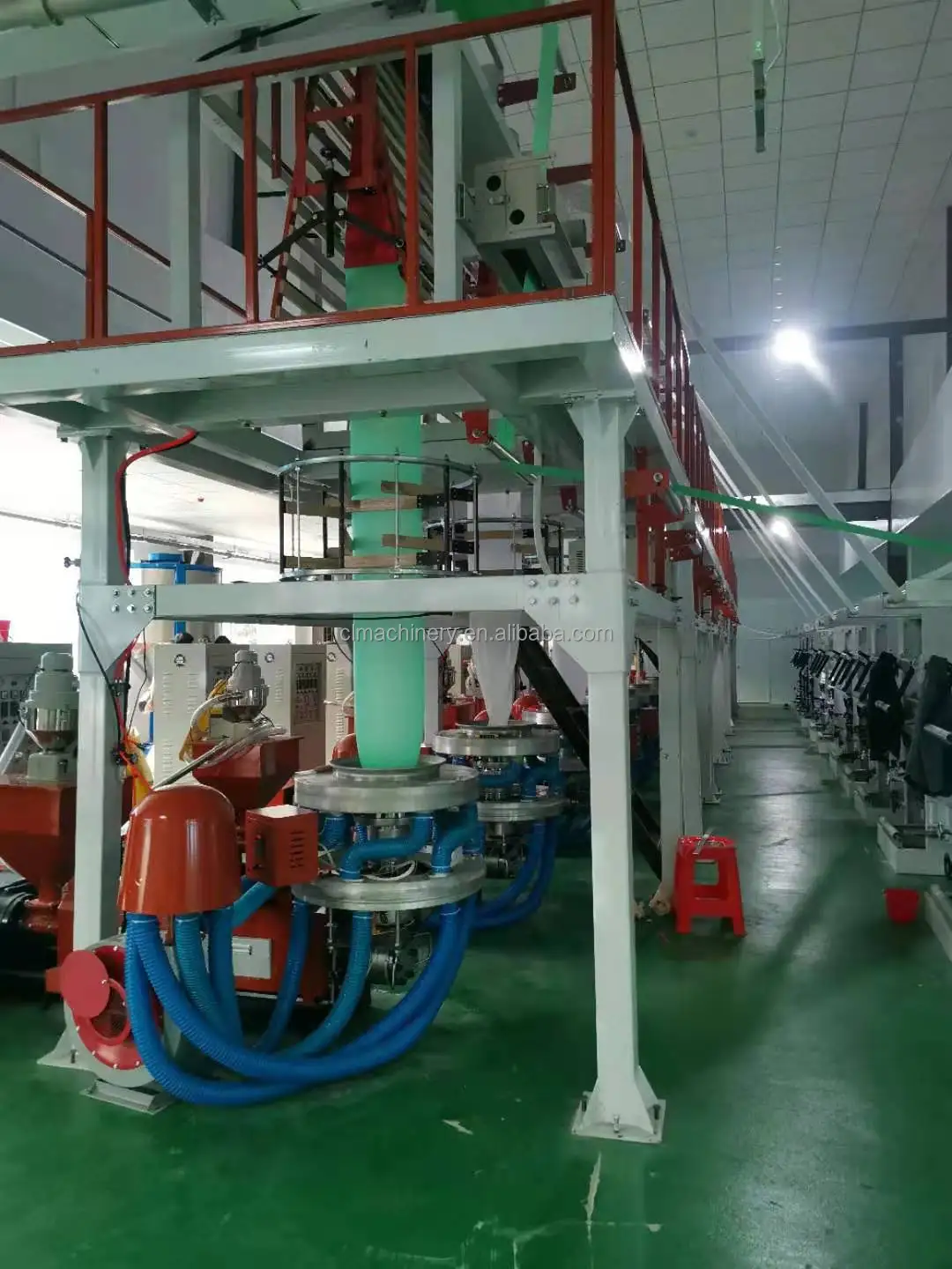 Biodegradable Corn Starch Film Blowing Extrusion Machine