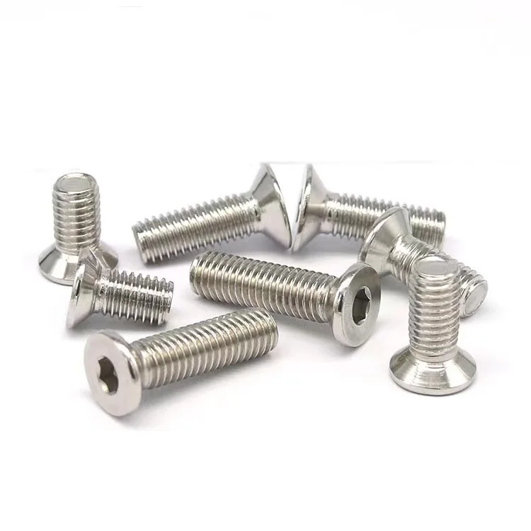DIN7991 Csk Socket Head Cap Screw 304 316 Stainless Steel Hex Socket Screw Screws Fasteners Socket Head