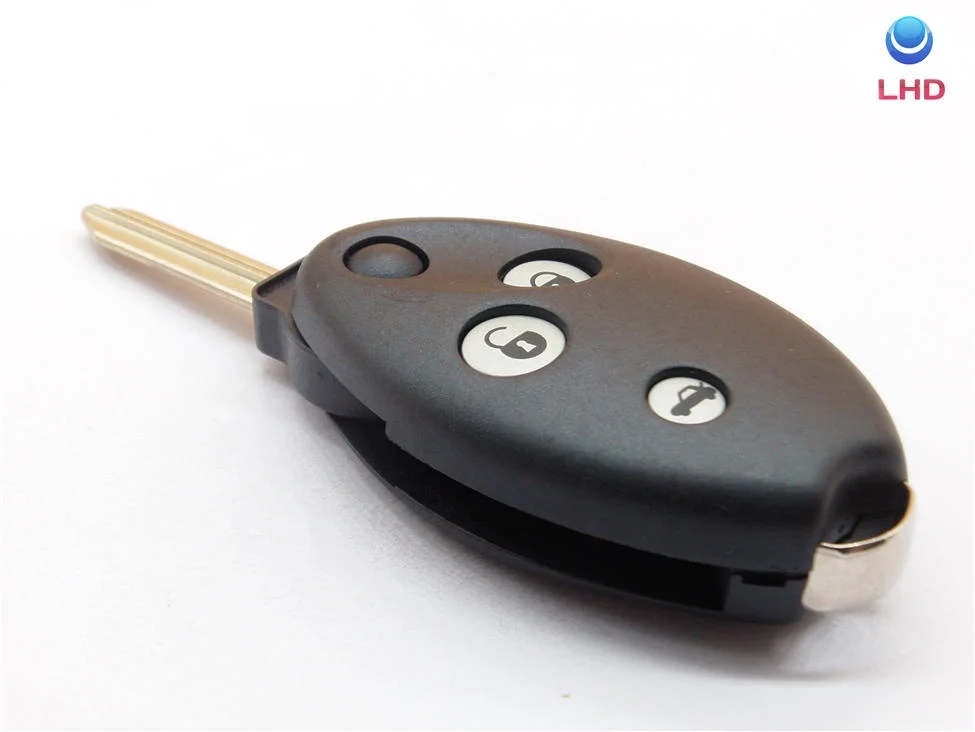 Remote Key Shell Fob Case for Citroen C3 C4 C5 Saxo Xsara Picasso Berlingo 3 Button with Rubber Pad Car Accessories Alarm