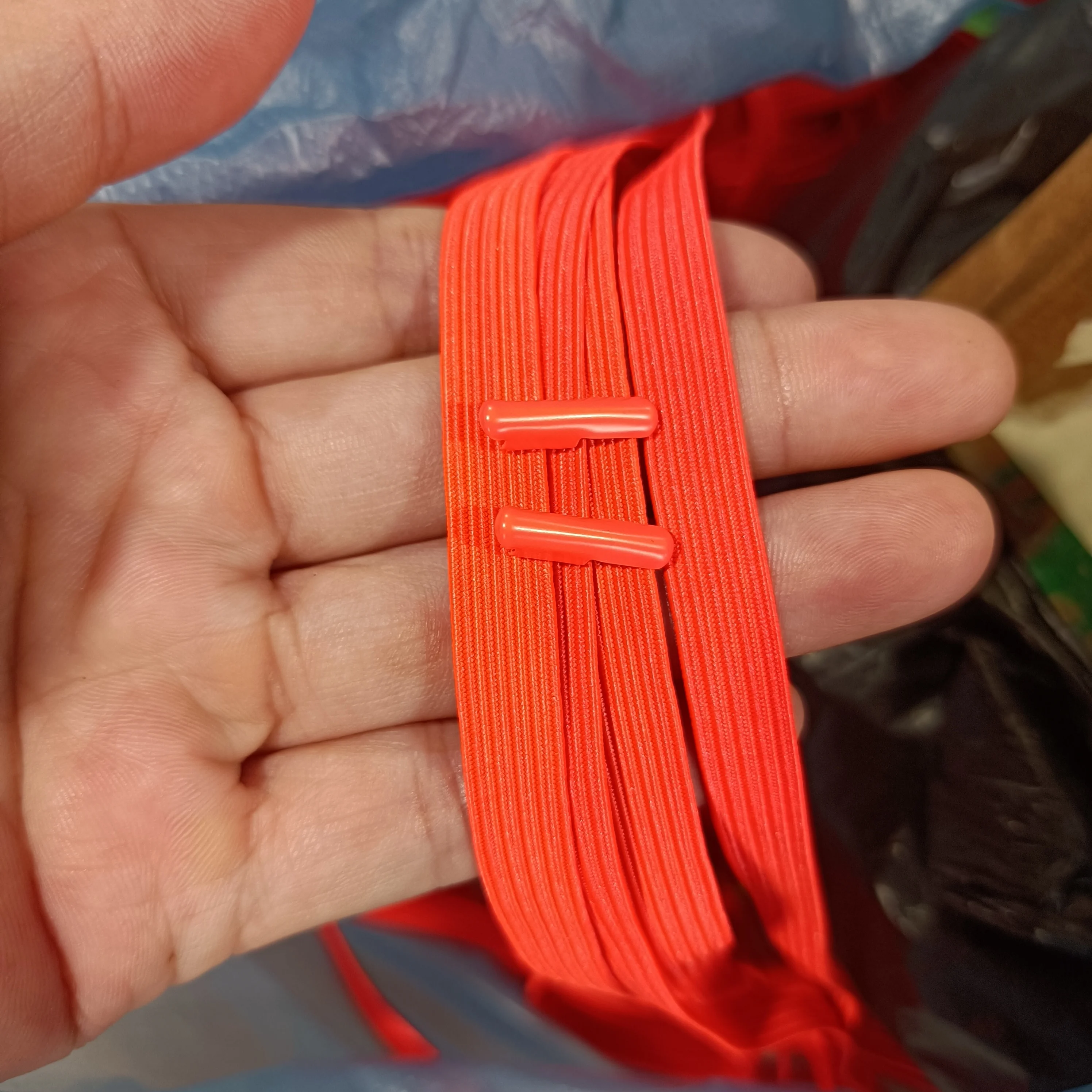 Custom 4mm 6mm 8mm 10mm Braided Elastic Band High Quality Flat Elastic Cord Strong Elastic Rope for Sewing Waistband Shoelace