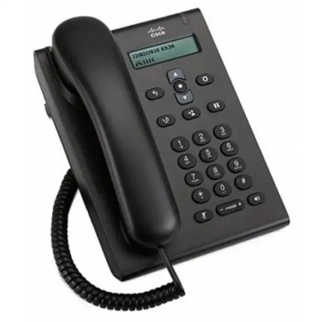 Cost Effective Unified SIP Phone 3905, Charcoal, Standard Handset IP Phone CP-3905