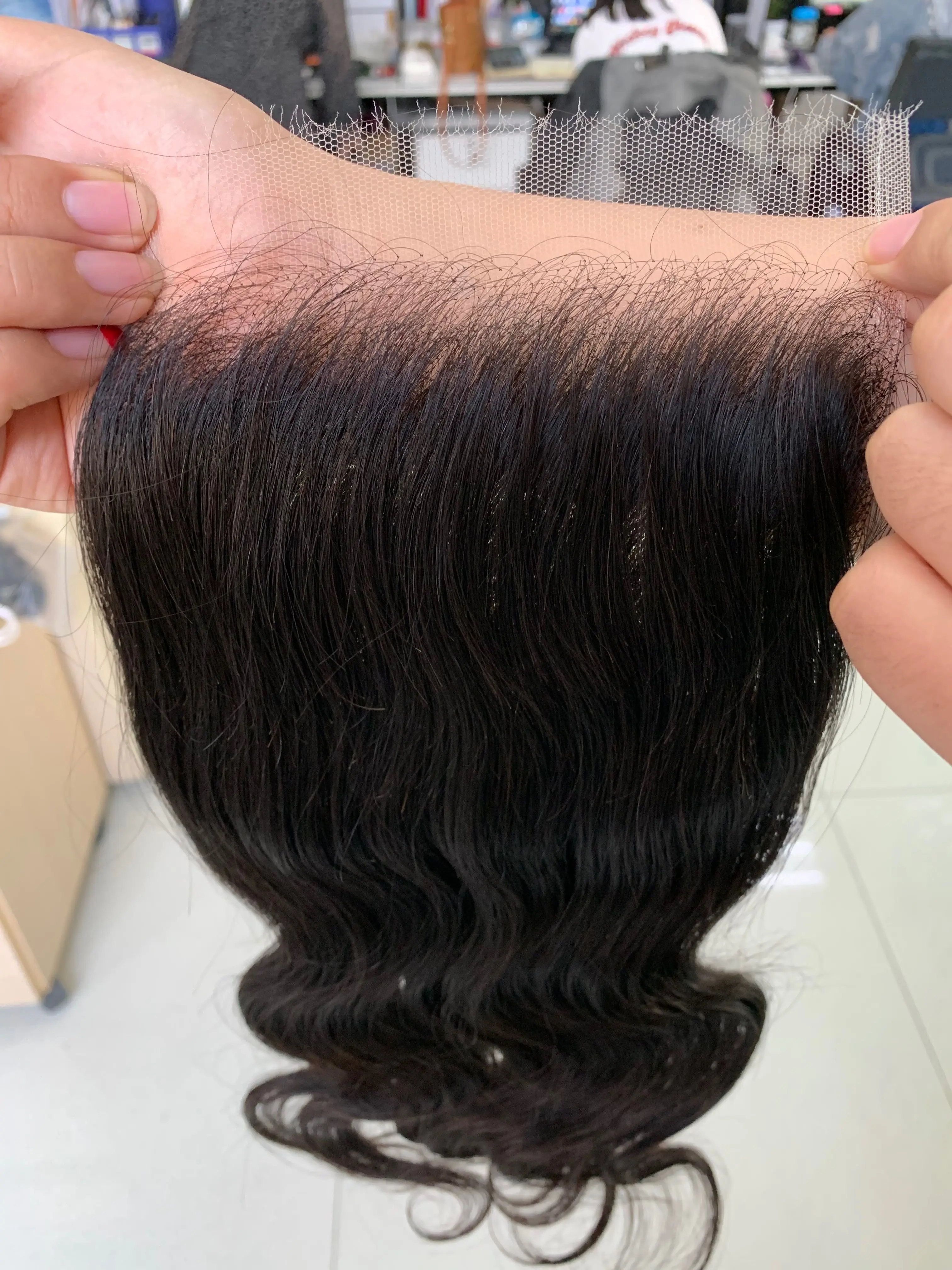 
Super thin 100% real High Definition film hd swiss lace frontal with virgin cuticle aligned hair 4x4 5x5 6x6 hd lace closure 