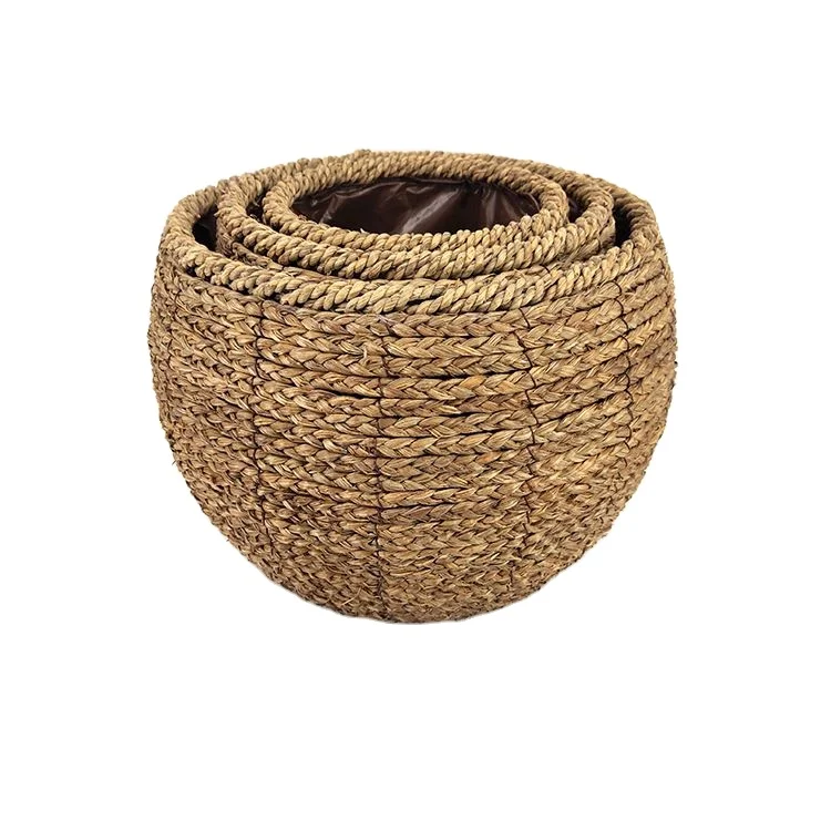 Simple And Easy To Operate Willow Flowerpot Flower Basket